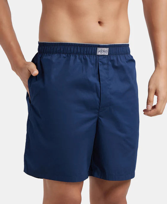 # MC10 Super Combed Mercerized Cotton Woven Fabric Boxer Shorts