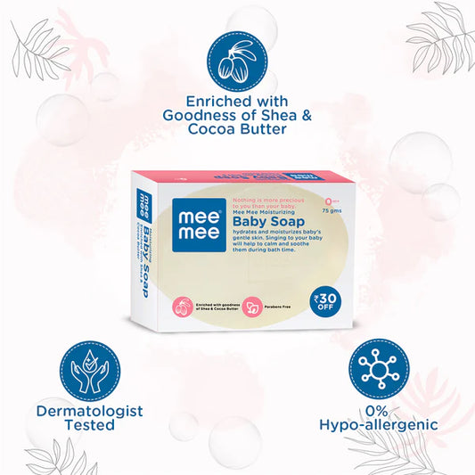 MEE MEE Baby Lotion & Soap Set: Nourishing & Soothing for Delicate Baby Skin!