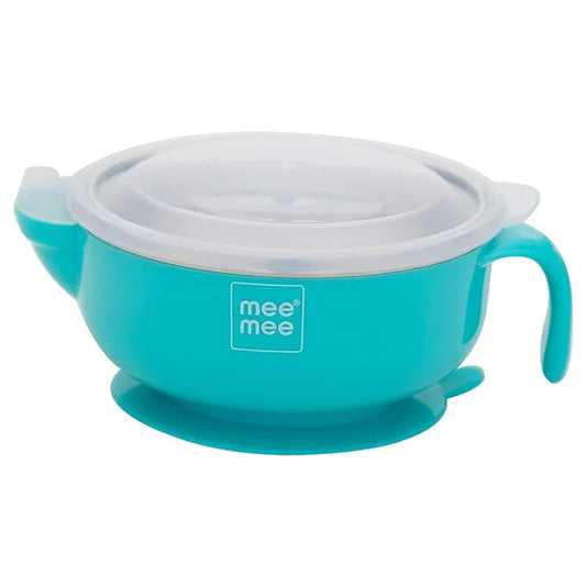 Stay Warm Baby Steel Bowl With Suction