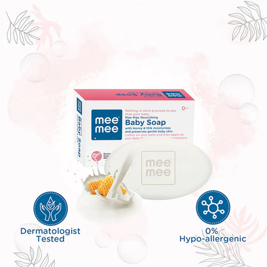 MEE MEE Baby Lotion & Soap Set: Nourishing & Soothing for Delicate Baby Skin!