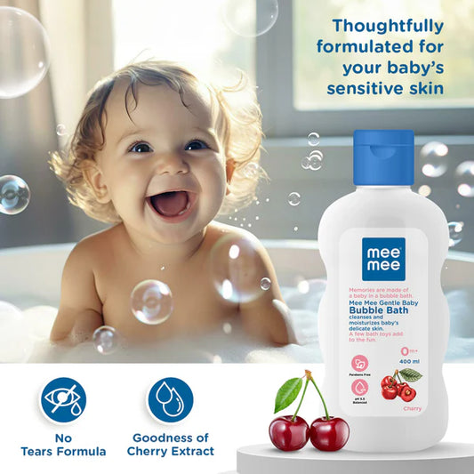 Gentle Baby Bubble Bath with Fruit Extracts , 400ML