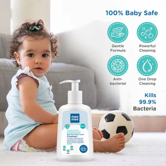 Mee Mee Anti-Bacterial Baby Liquid Cleanser (300ml)
