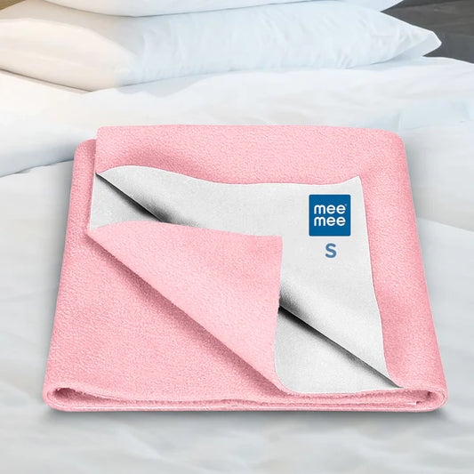 Pink Water Proof Total Dry Sheet Protector Mat (Small) Pink
