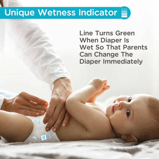 Premium Breathable Baby Diapers (Medium - 20 Pieces)