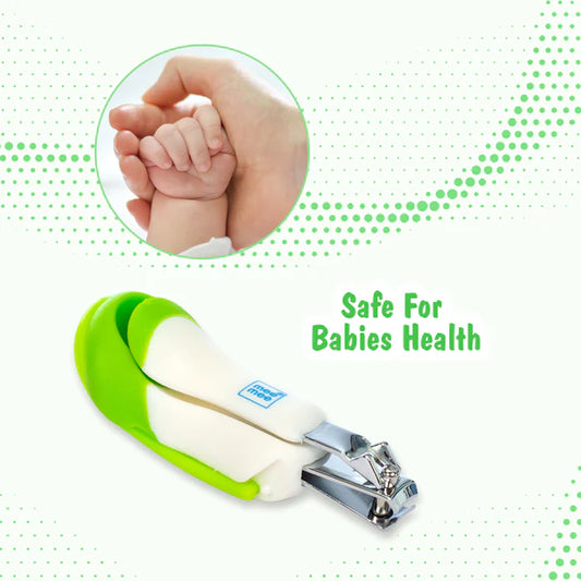 Gentle Nail Clipper with Magnifier, White