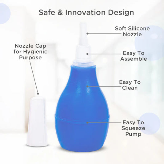 Soft Nozzle Nasal Aspirator (Blue)