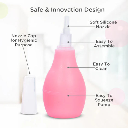 Soft Nozzle Nasal Aspirator (Pink)