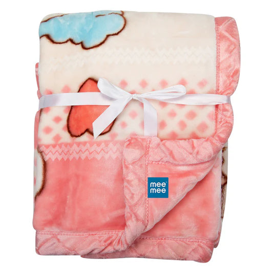 Soft, Lightweight & Comfortable Baby Blankets, Swaddle for Infant & Toddler (Light Pink) SKU: 8907233192705