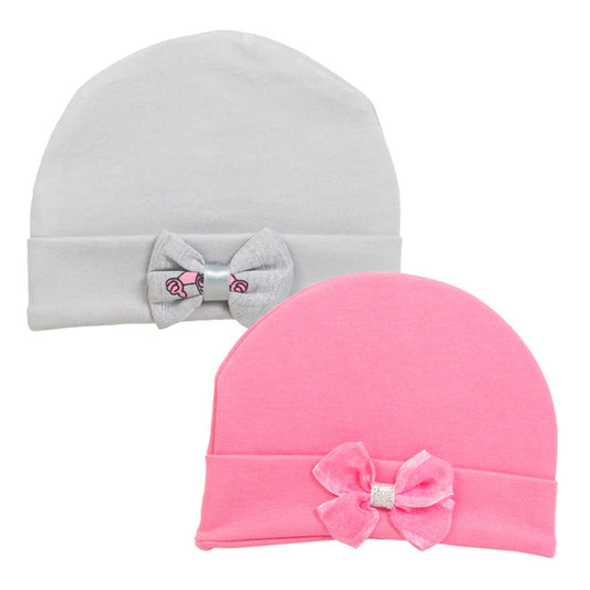 Mee Mee Baby Cap – Soft, Cozy & Gentle on Skin for Warmth and Comfort | Pack of 2 | Assorted