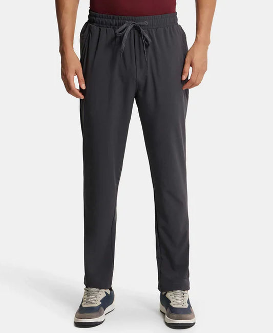 #MV25 Recycled Microfiber Elastane Stretch Trackpant with Zipper Pockets and StayFresh Treatment