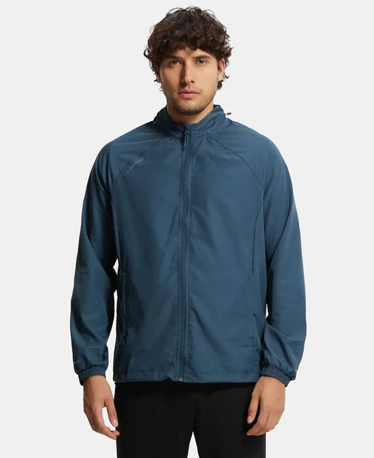 #MV40 Microfiber Water Resistant Convertible Hoodie Jacket