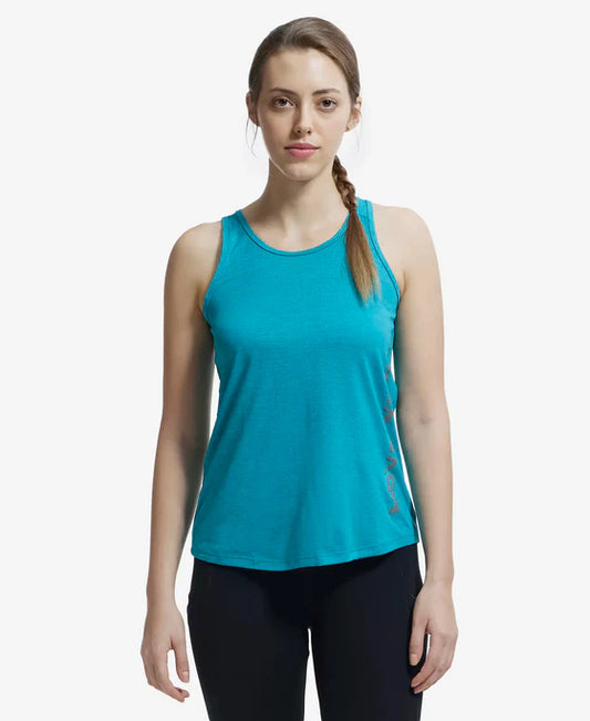 #MW33 Microfiber Fabric Graphic Printed Tank Top With Breathable Mesh