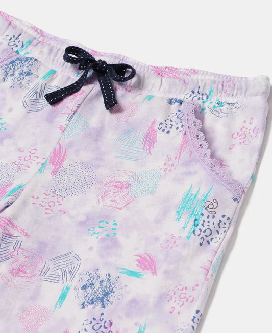 #RG03 Girl's Super Combed Cotton Printed Shorts