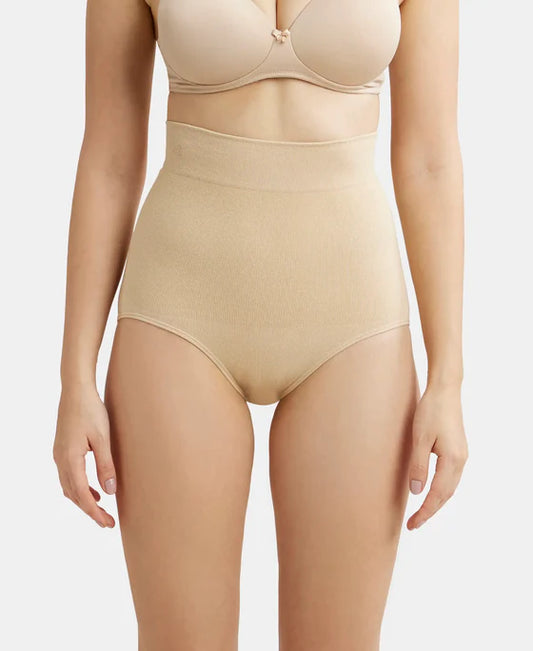 #SH04 High Waist Cotton Rich Elastane Stretch Seamfree Bikini Shapewear