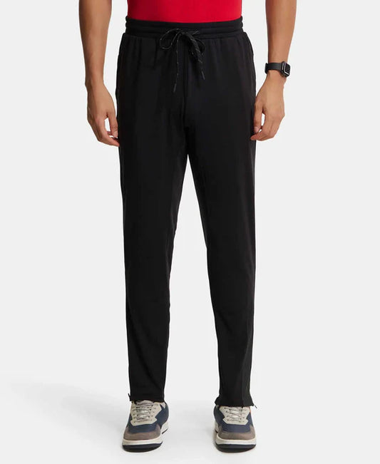 #SP16 Soft Touch Microfiber Elastane Stretch Trackpant with Side Pockets and StayFresh Treatment