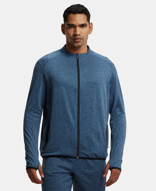 #SP17 Soft Touch Microfiber Elastane Stretch Jacket with Thumbhole Styling