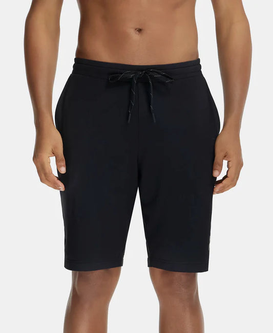 #SP19 Soft Touch Microfiber Elastane Stretch Shorts with Back Zipper Pocket and StayFresh Treatment