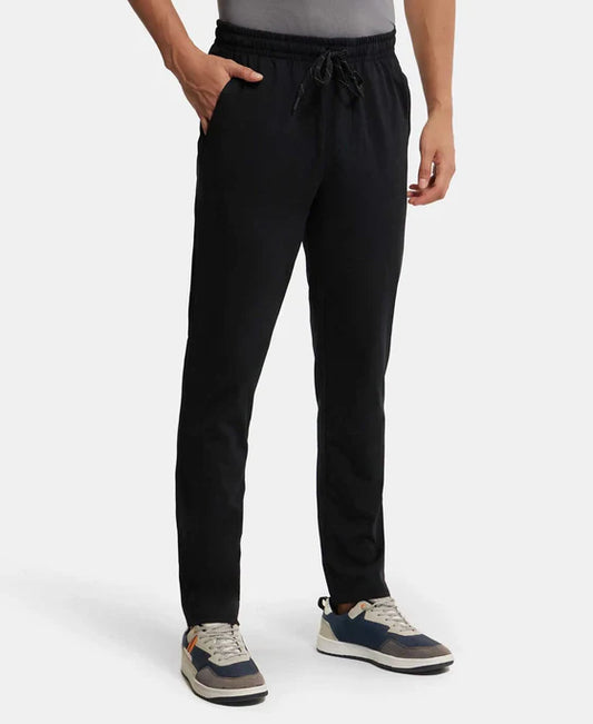 #SP27 Super Combed Cotton Rich Trackpant with Pockets and StayFresh Treatment