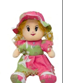 Gloveleya Baby Doll Girl Gifts Plush Toys Soft Dolls Baby Gifts Cherry Girl Red 14 Inches With Gift Box New