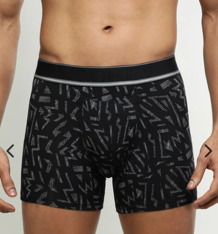 # HG32 Tencel Micro Modal Elastane with StayFresh Tech Graphic Print Men Trunk