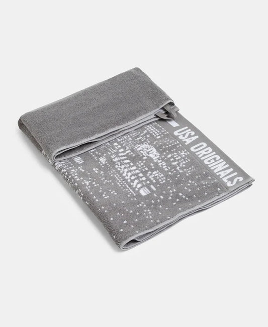 #T124 Cotton Rich Terry Ultrasoft and Durable Printed Bath Towel