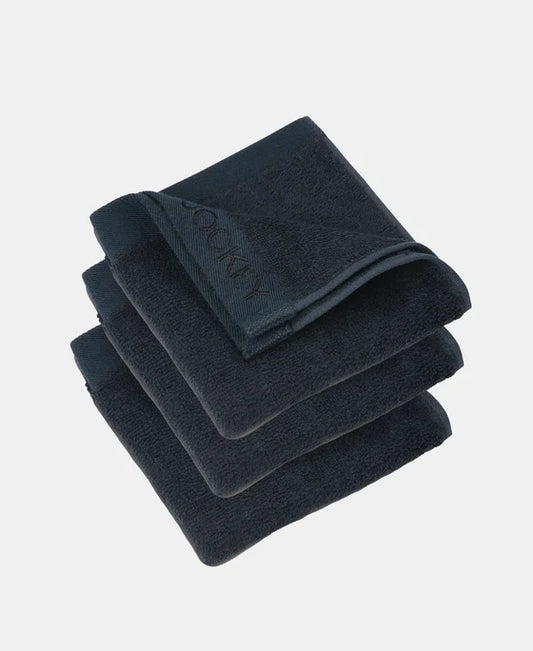 #T361 Bamboo Cotton Blend Terry Ultrasoft and Durable Face Towel with Natural StayFresh Properties