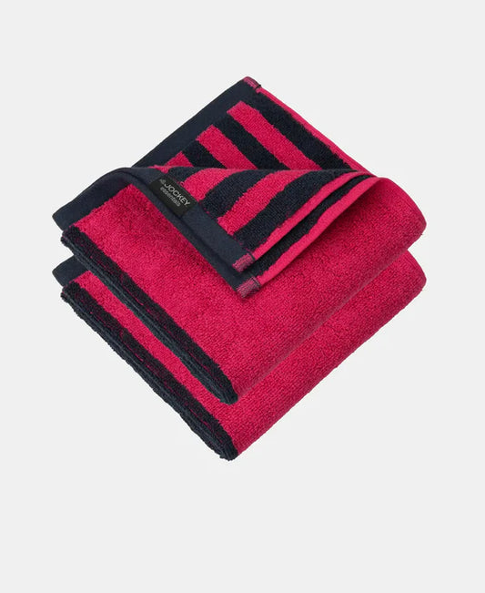 #T445Cotton Terry Ultrasoft and Durable Striped Gym Towel