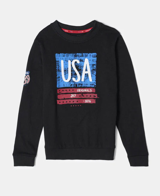 #UB58 Boy's Super Combed Cotton Rich Graphic Printed Sweatshirt