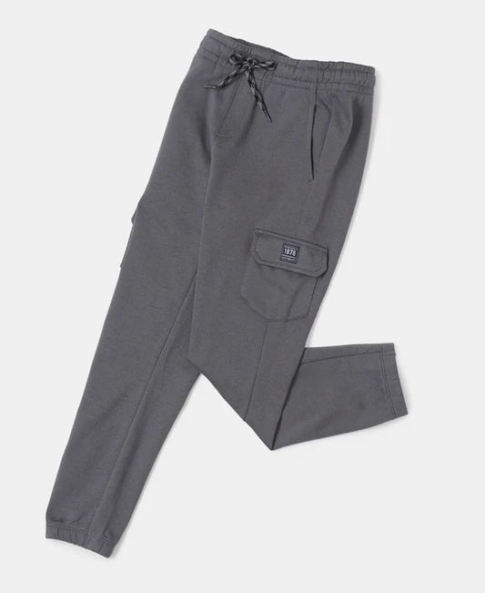 #UB67 Boy's Super Combed Cotton Rich Cargo Pants with Cuffed Hem