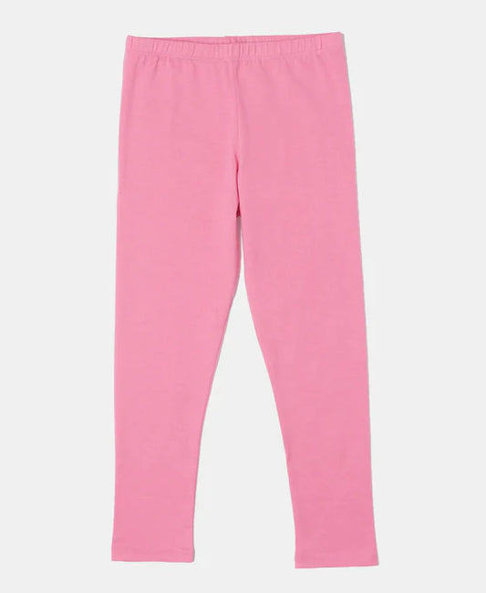 #UG08 Girl's Super Combed Cotton Elastane Stretch Leggings