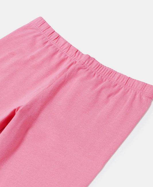 #UG08 Girl's Super Combed Cotton Elastane Stretch Leggings