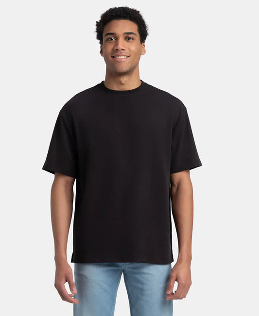 #UM23 Super Combed Cotton Blend Oversized T-Shirt with StayFresh Treatment