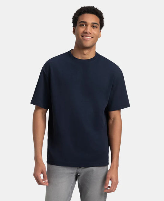 #UM23 Super Combed Cotton Blend Oversized T-Shirt with StayFresh Treatment