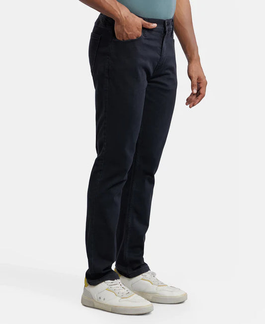 #UM45 Super Combed Cotton Rich Elastane Stretch Slim Fit Leisure Jeans With 5 Pocket Styling