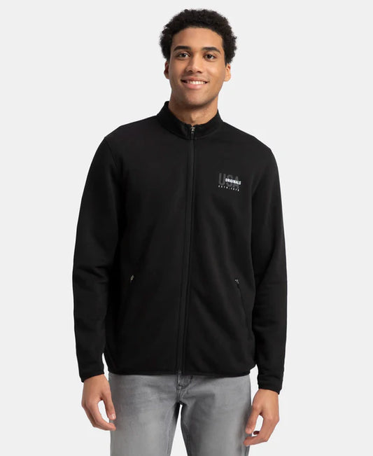 #UM55 Super Combed Cotton Rich Fleece Jacket with StayWarm Technology