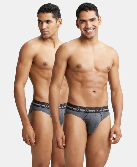 #US17 Super Combed Cotton Rib Solid Brief with Ultrasoft Waistband -