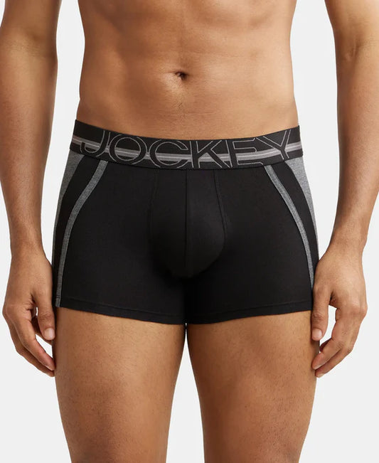 #US21Super Combed Cotton Elastane Stretch Solid Trunk with Ultrasoft Waistband