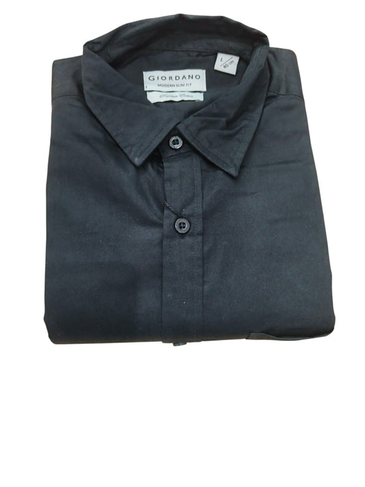 BLACK SHIRT #GM.FSHI21886 BLK