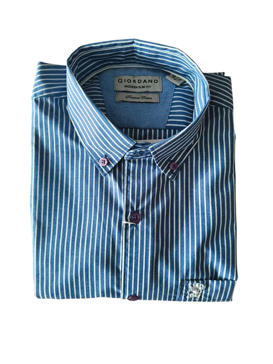 SHIRT GM.SHIO007 BLU