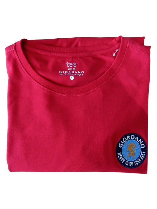 TSHIRT GM.LTS38771 RED