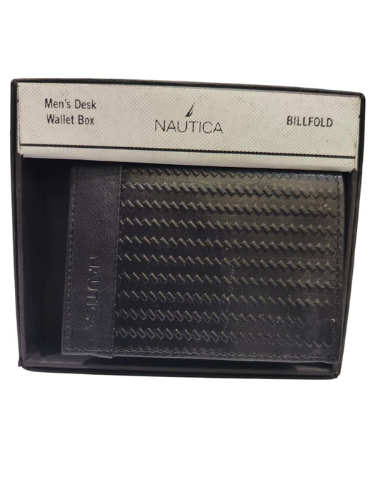 MEN NAUTICA WALLET NT001 BLK