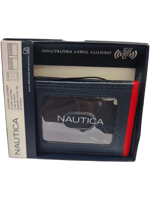 MEN NAUTICA WALLET NTMW4212 BLK