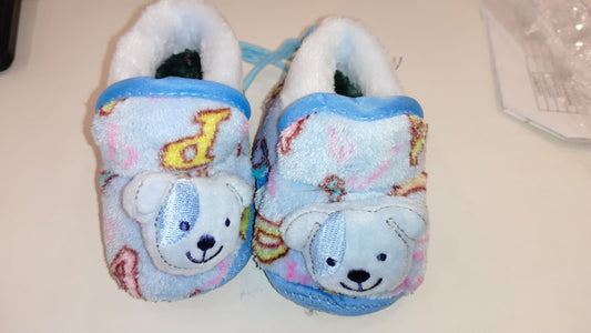 Baby Boys & Girls Cotton Fur Booties
