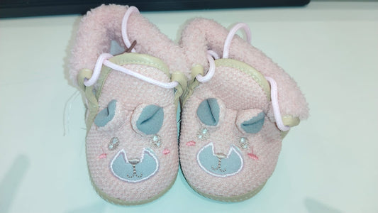 Baby Boys & Girls Cotton Fur Booties