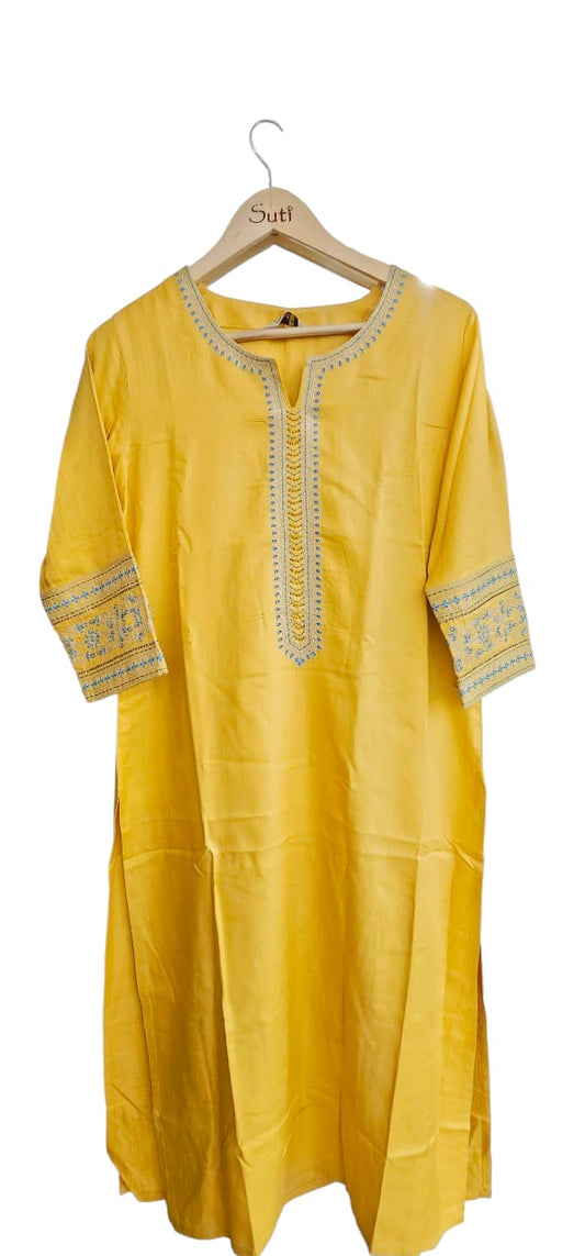 Long Kurti#LK16658