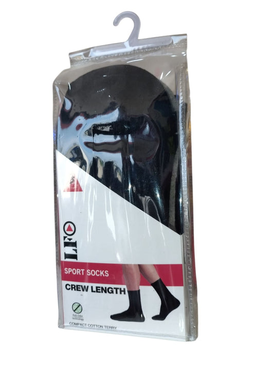LFO Sports Crew Socks For Mens FFUI-PO3 By LIberty