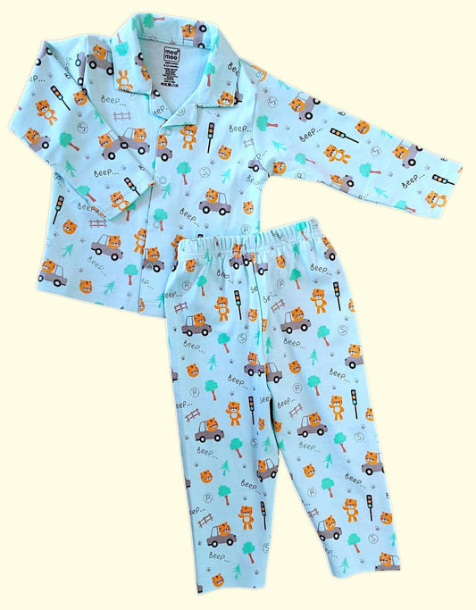 Mee Mee Boys' Cotton Night Suit