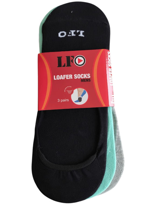 LFO Loafer Socks For Mens MLS PO3 By Liberty