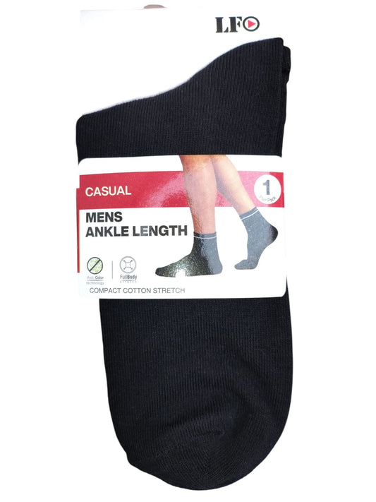 LFO Formal Ankle Socks For Mens MB60001 By Liberty