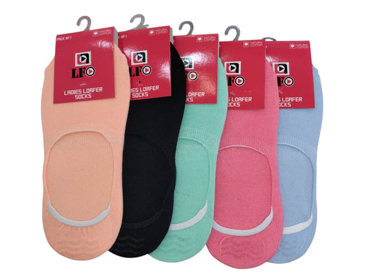 LFO Loafer Socks For Ladies ISW-01 By Liberty